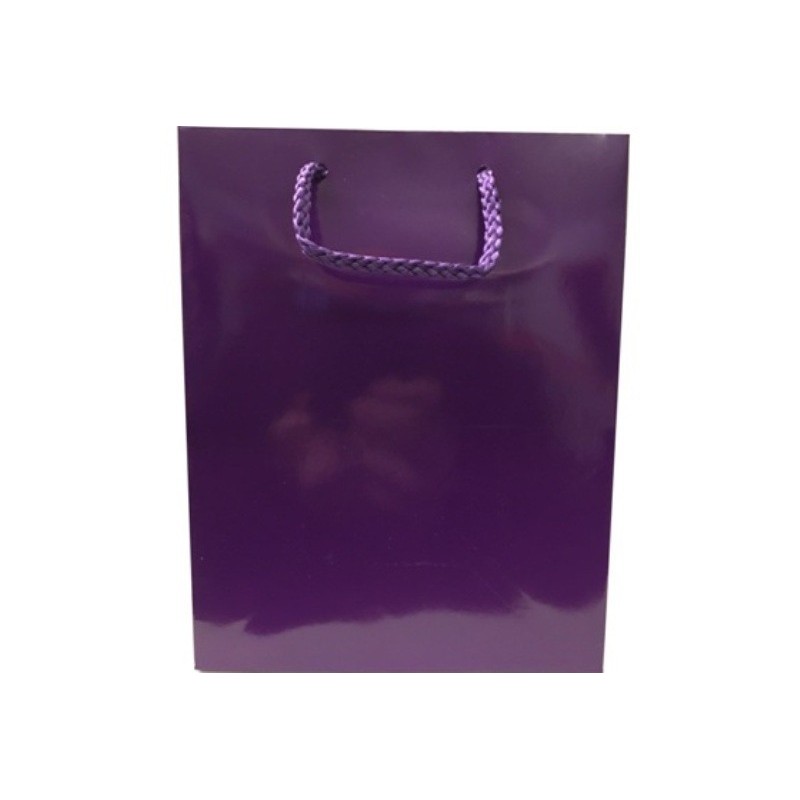 Sac violet gloss pour 2 flacons de savon