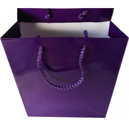 Sac violet gloss pour 2 flacons de savon