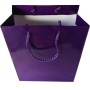Sac violet gloss pour 2 flacons de savon