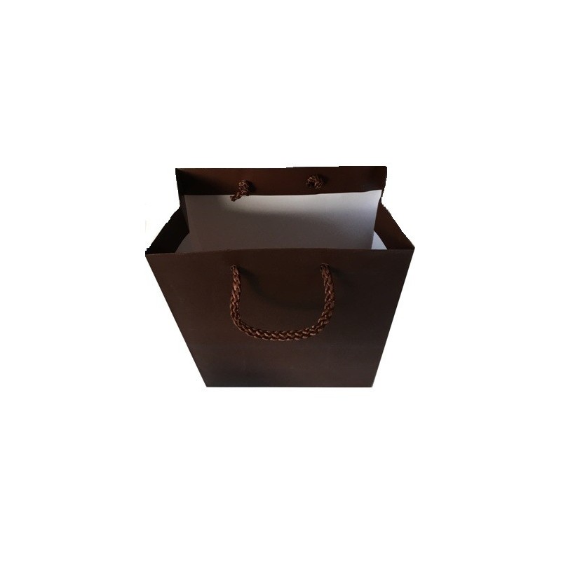 Sac chocolat mat pour 2 flacons 500 ou 1000ml