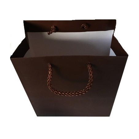 Sac chocolat mat pour 2 flacons 500 ou 1000ml