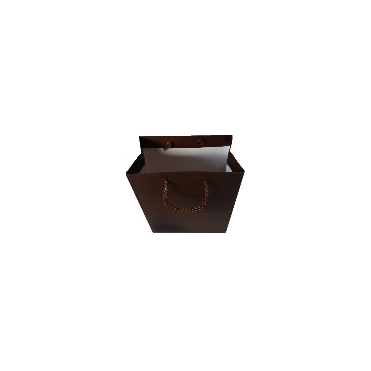 Sac chocolat mat pour 2 flacons 500 ou 1000ml