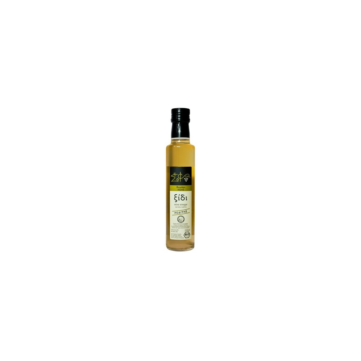 Vinaigre de vin Roditis BIO au Thym