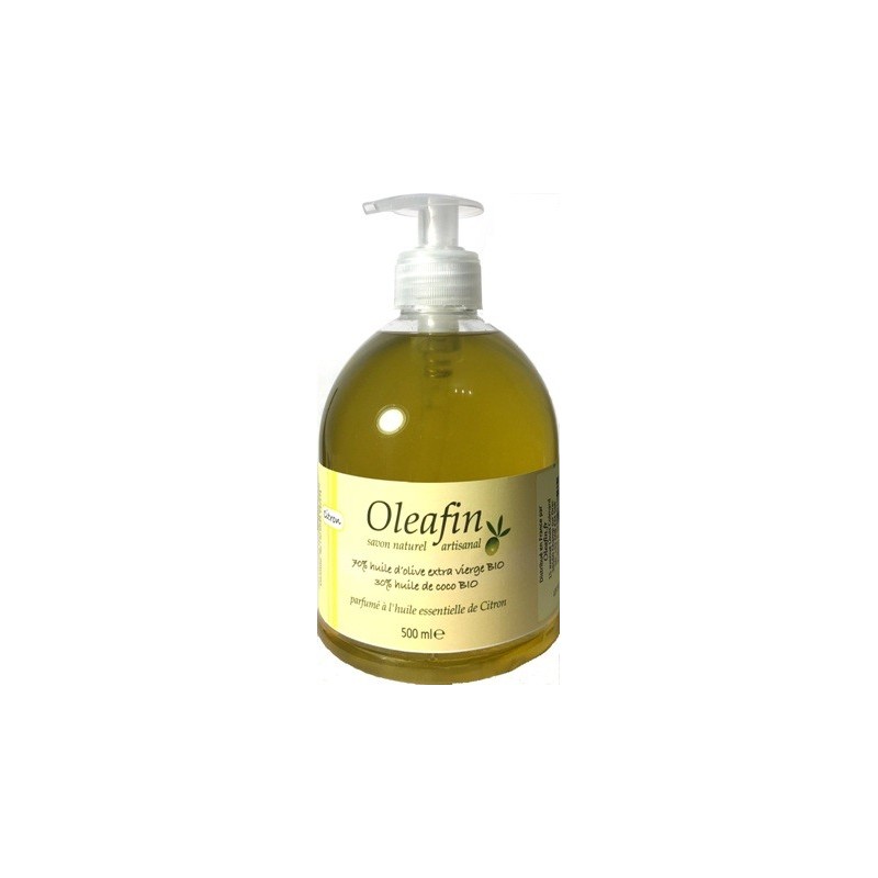 Savon Olive & Coco BIO parfum Citron 500ml Savon Olive & Coco BIO parfum Citron 500ml