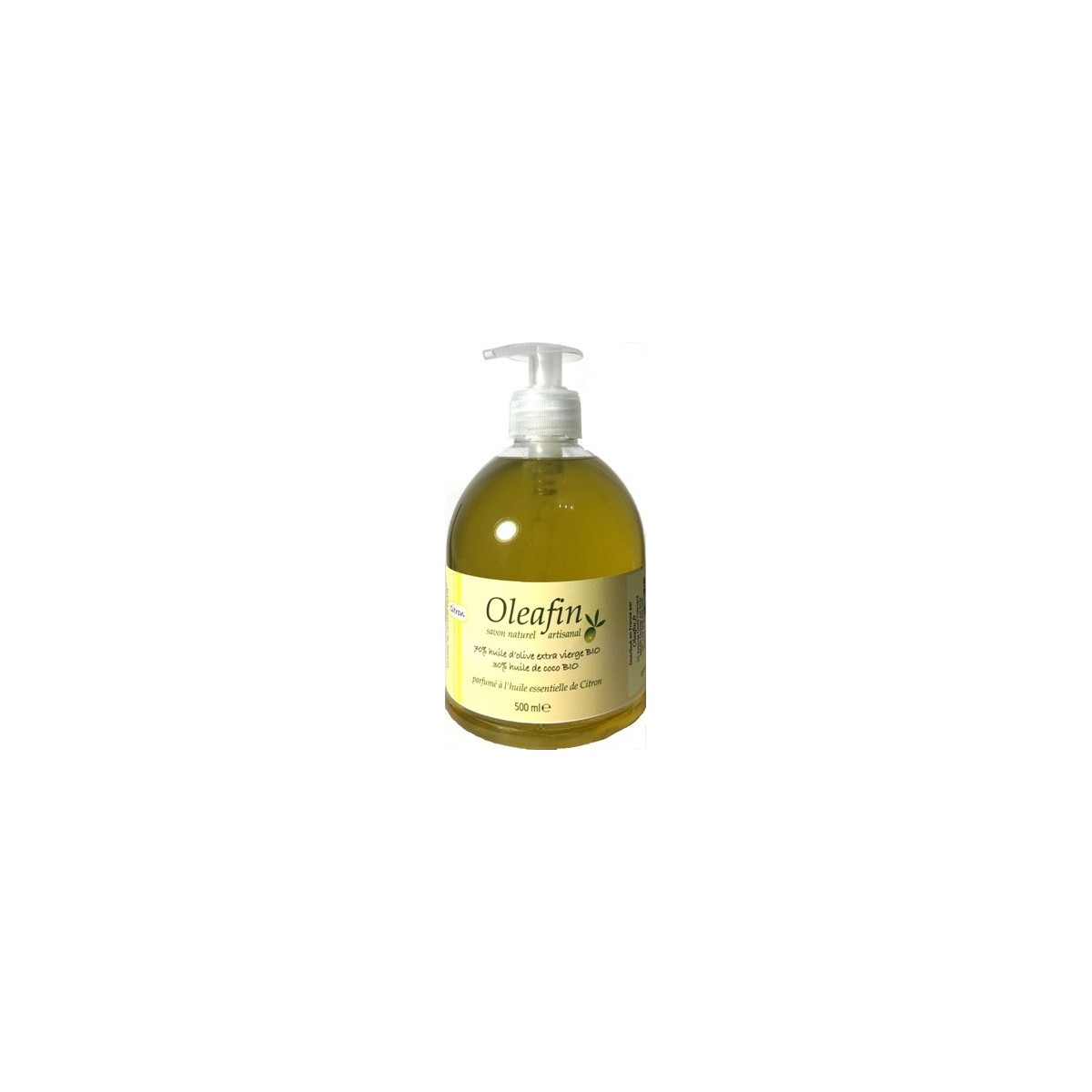 Savon Olive & Coco BIO parfum Citron 500ml