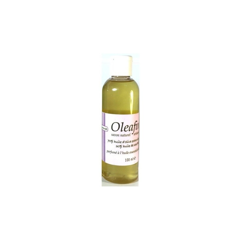 Savon liquide OLEAFIN 100ml parfumé Lavande 