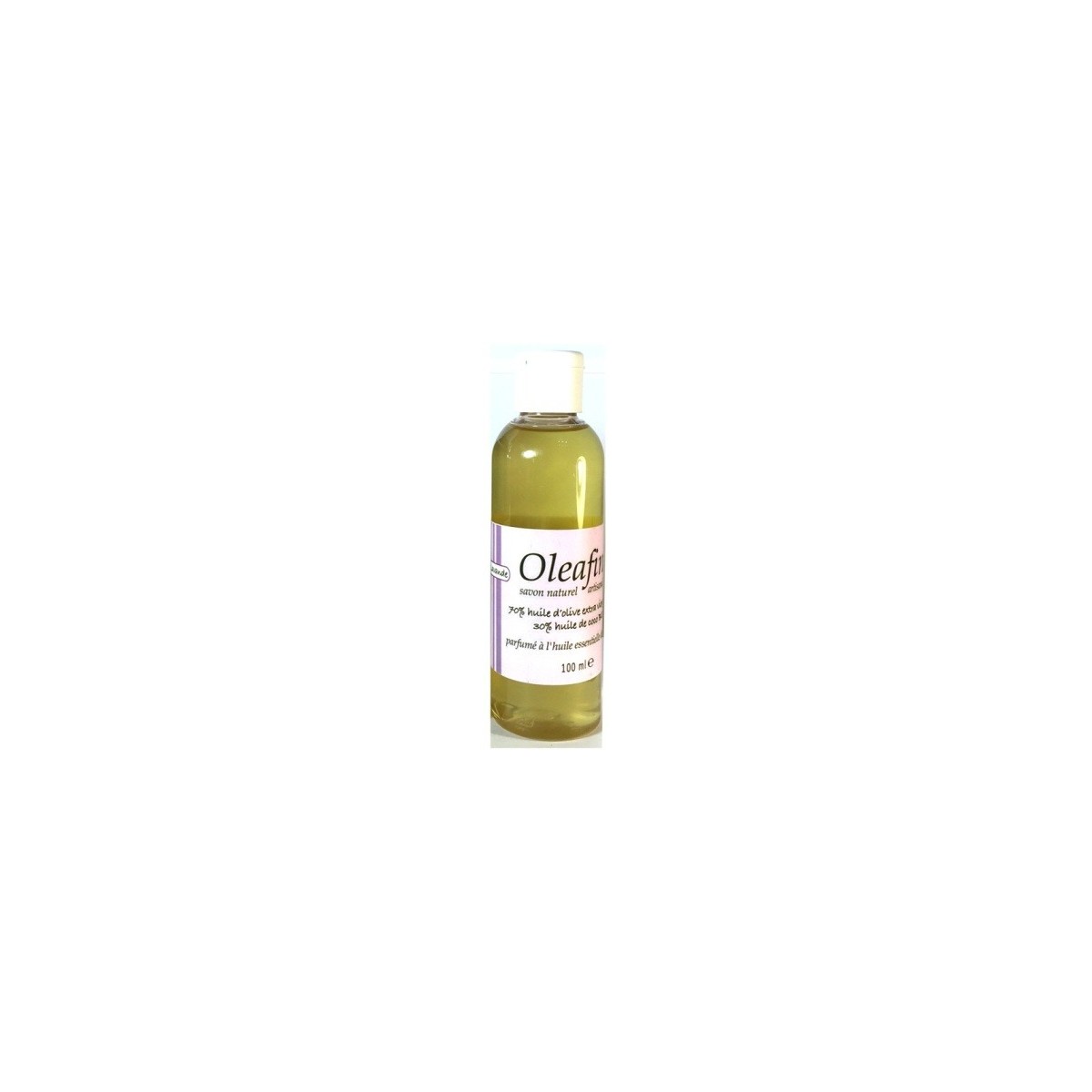 Savon liquide OLEAFIN 100ml parfumé Lavande 